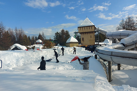 Déneigement de toiture à Québec