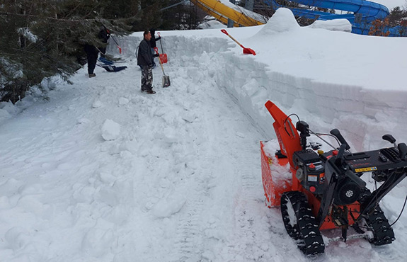 Déneigement de toiture Beauport