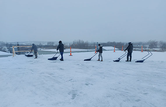 Déneigement de toiture L'Ancienne-Lorette