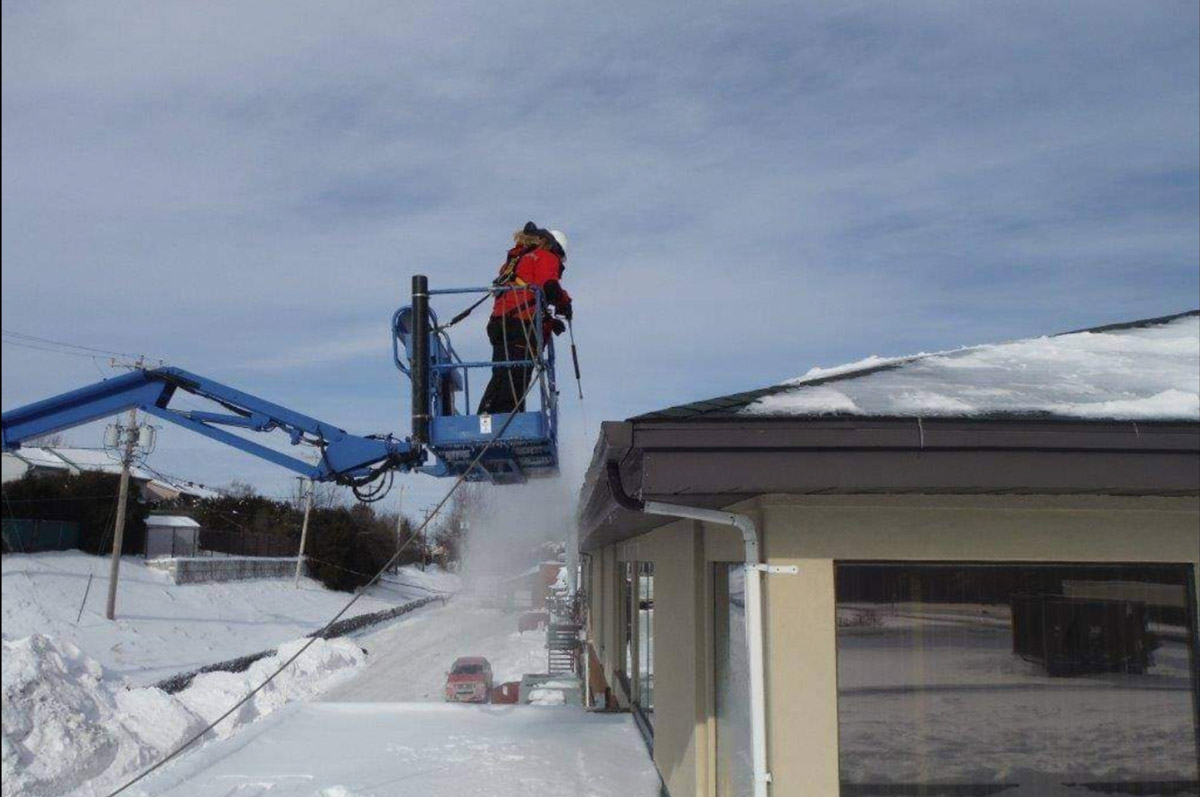 Déglaçage mobile à la vapeur à Québec