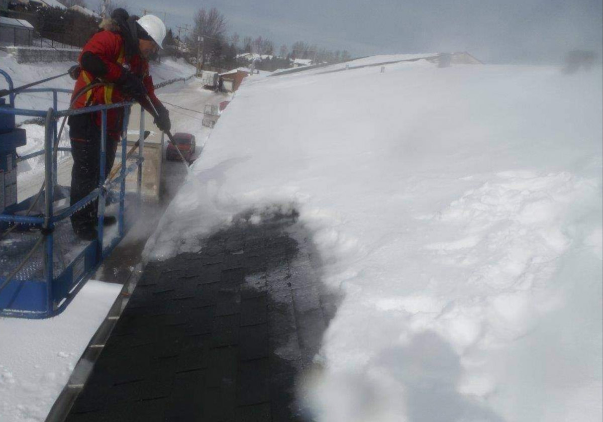 Déglaçage mobile à la vapeur à Québec