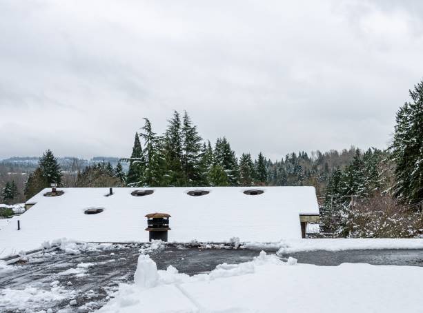 Déneigement de toits plats à Québec
